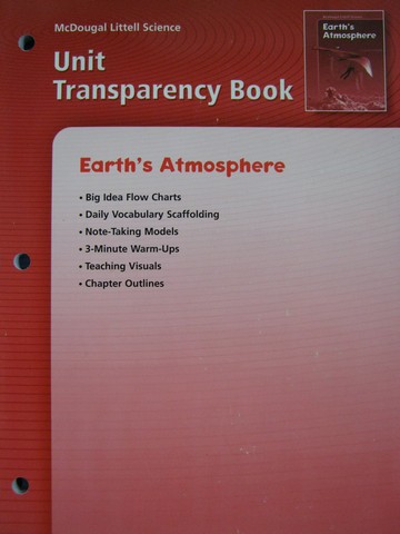 (image for) Earth's Atmosphere Unit Transparency Book (P)