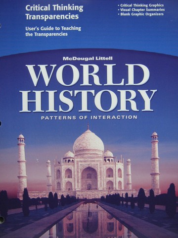 (image for) World History Critical Thinking Transparencies (P)