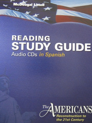 (image for) Americans Reading Study Guide Audio CDs in Spanish (CD)