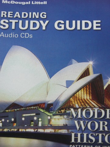 (image for) Modern World History Reading Study Guide Audio CDs (CD)