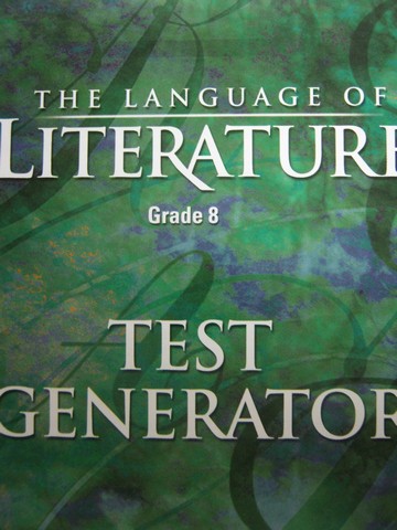 (image for) Language of Literature 8 Test Generator V3.0 (CD)