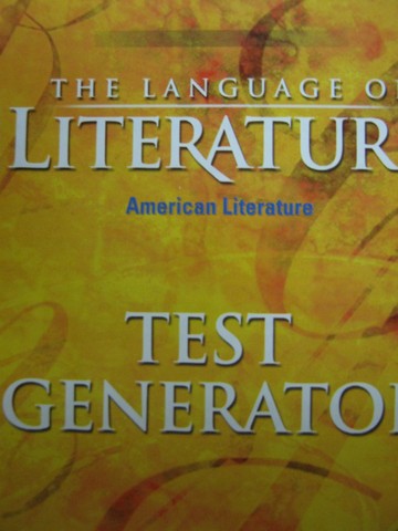 (image for) Language of Literature 11 Test Generator V3.0 (CD)