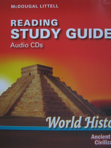 (image for) Ancient Civilizations Reading Study Guide (CD)