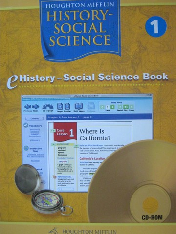 (image for) School & Family 1 eHistory-Social Science Book (CD)