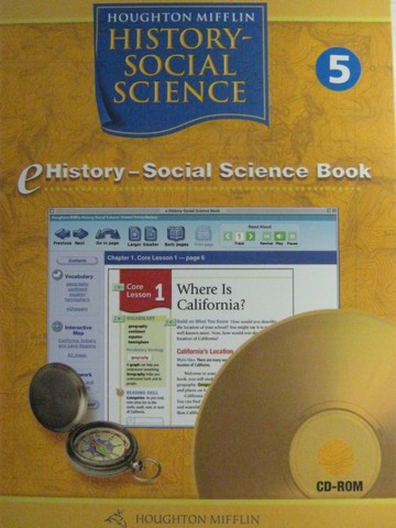 (image for) United States History Early Years 5 eHistory-Social Science (CD)