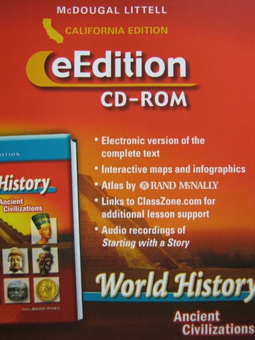 (image for) Ancient Civilizations eEdition CD-ROM (CA)(CD)