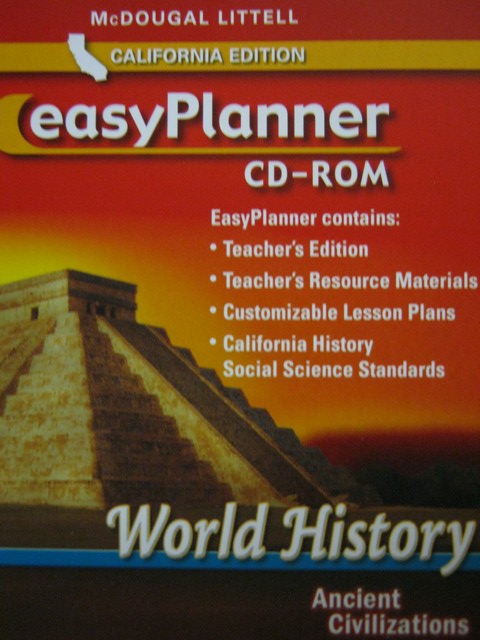 (image for) Ancient Civilizations EasyPlanner CD-ROM (CA)(Pk) - Click Image to Close