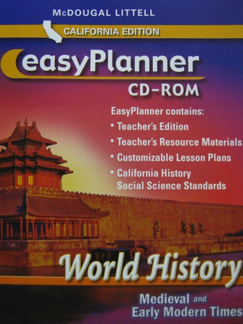 (image for) Medieval & Early Modern Times EasyPlanner CD-ROM (CA)(CD)