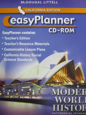 (image for) Modern World History EasyPlanner CD-ROM (CA)(CD)