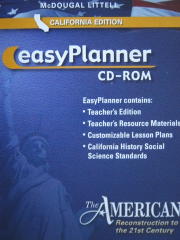 (image for) Americans EasyPlanner CD-ROM (CA)(CD)