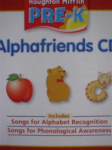 (image for) Pre-K Alphafriends CD (CD) - Click Image to Close