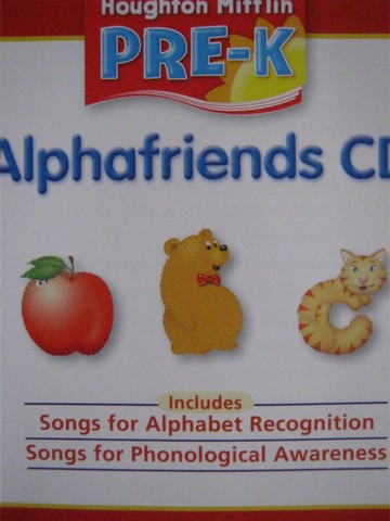 (image for) Pre-K Alphafriends CD (CD)