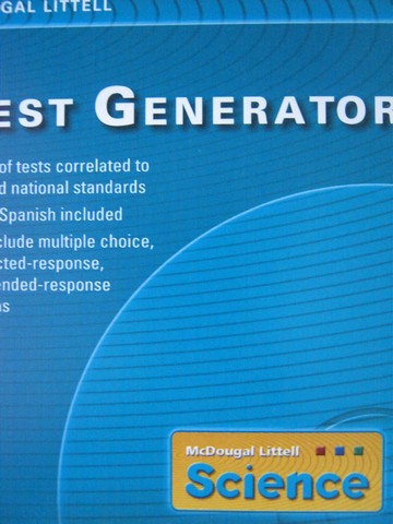 (image for) ML Science Test Generator Version 5.0 (CD)