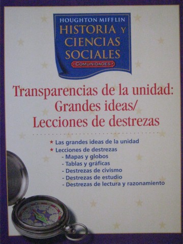 (image for) Historia y ciencias sociales 3 Transparencias de la Unidad (P)
