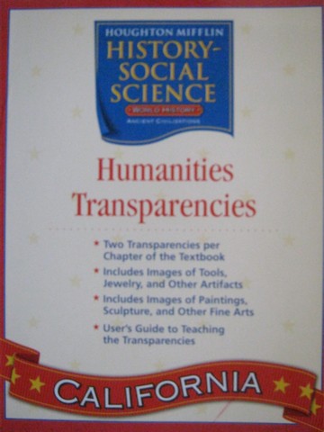 (image for) Ancient Civilizations 6 Humanities Transparencies (CA)(P)