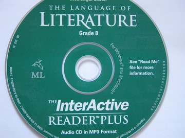 (image for) Language of Literature 8 InterActive Reader Plus Audio CD (CD)