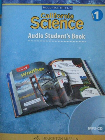 (image for) California Science 1 Audio Student's Book MP3 CD (CA)(P)
