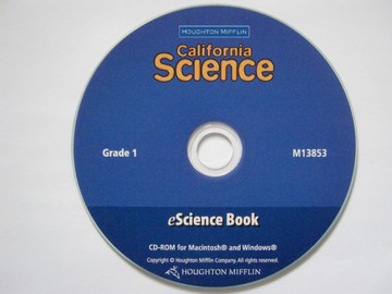 (image for) California Science 1 eScience Book (CA)(CD)