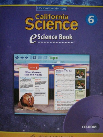 (image for) California Science 6 eScience Book (CA)(P)