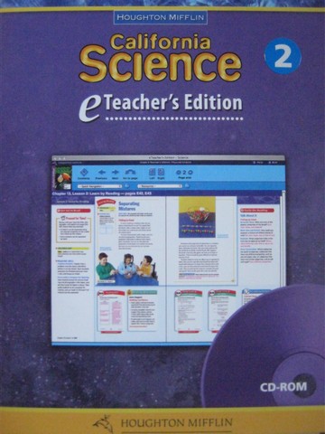 (image for) California Science 2 eTeacher's Edition (CA)(TE)(P)