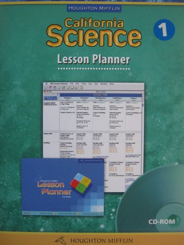 (image for) California Science 1 Lesson Planner CD-ROM (CA)(P)