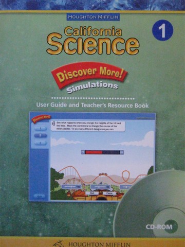 (image for) California Science 1 Discover More! Simulations (CA)(P)