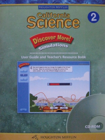 (image for) California Science 2 Discover More! Simulations (CA)(P)