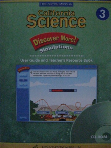 (image for) California Science 3 Discover More! Simulations (CA)(P)