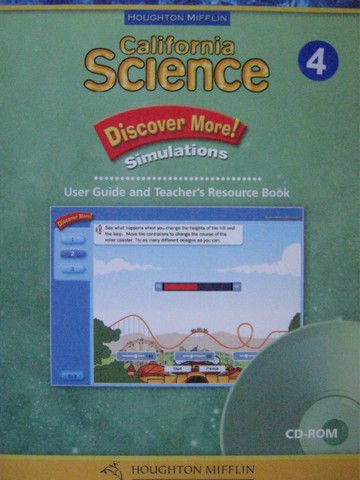 (image for) California Science 4 Discover More! Simulations (CA)(CD)(P)