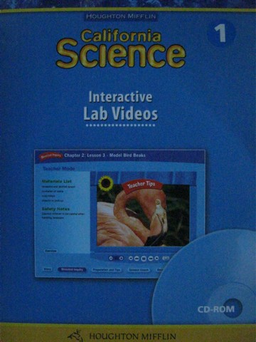 (image for) California Science 1 Interactive Lab Videos (CA)(CD)(P)