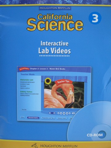 (image for) California Science 3 Interactive Lab Videos (CA)(CD)(P)