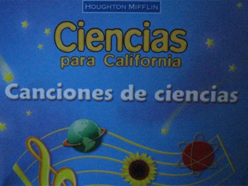 (image for) Ciencias para California K-2 Canciones de ciencias (CA)(CD)