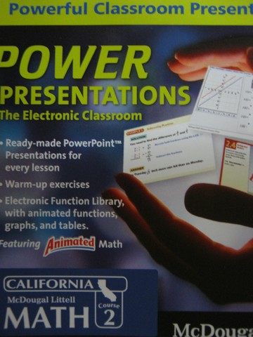 (image for) ML Math Course 2 Power Presentations (CA)(CD)