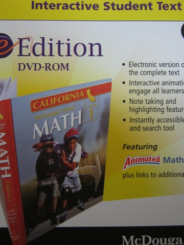 (image for) ML Math Course 1 eEdition DVD-ROM (CA)(DVD)