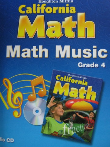 (image for) California Math 4 Math Music (CA)(CD)