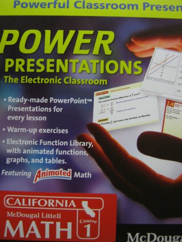 (image for) ML Math Course 1 Power Presentations (CA)(CD)