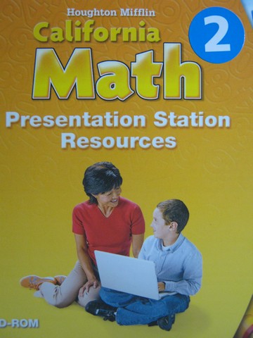 (image for) California Math 2 Presentation Station Resources (CA)(CD)