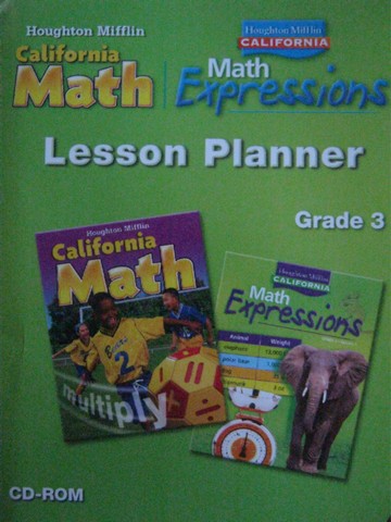 (image for) California Math / Math Expressions 3 Lesson Planner (CD)