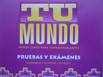 (image for) Tu mundo Primer curso Testing Program with CDs (Pack)