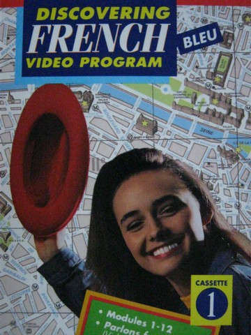 (image for) Discovering French Bleu Video Program Cassette 1 (VHS)