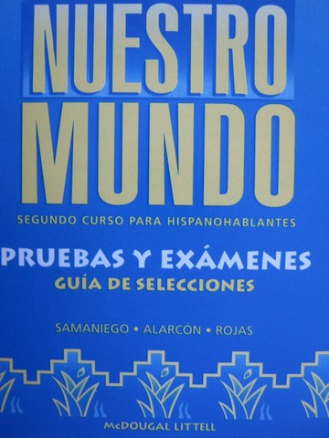 (image for) Nuestro Mundo Pruebas y Examenes CD Pack (CD)(Pk)