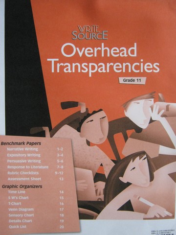 (image for) Write Source 11 Overhead Transparencies (Pk)