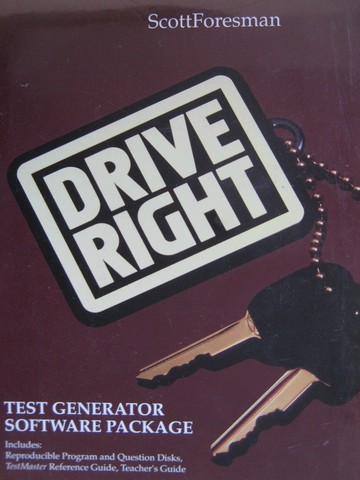 (image for) Drive Right Test Generator Software Package Macintosh (Binder)