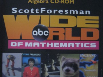 (image for) Wide World of Mathematics Algebra CD-ROM (CD)