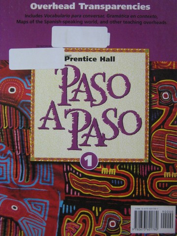 (image for) Paso A Paso 1 Overhead Transparencies (Box)