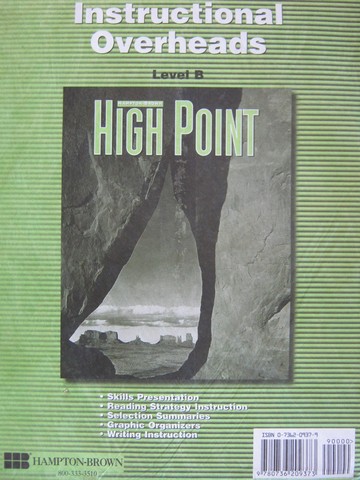 (image for) High Point Level B Instructional Overheads (Pk)
