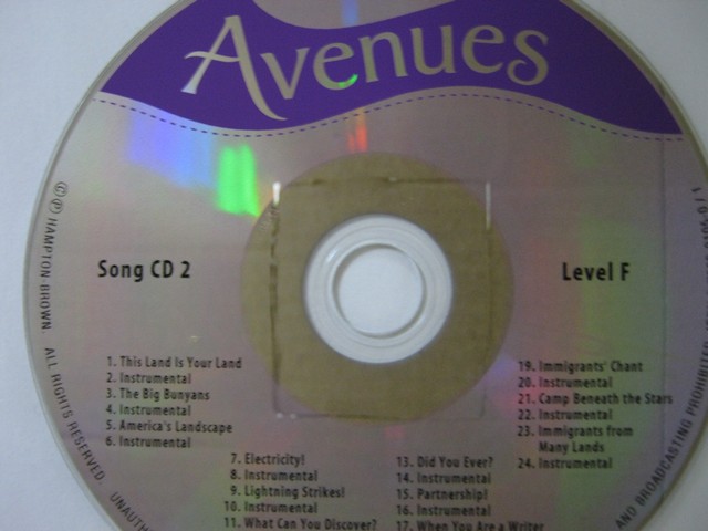(image for) Avenues Level F Song CD 2 (CD)