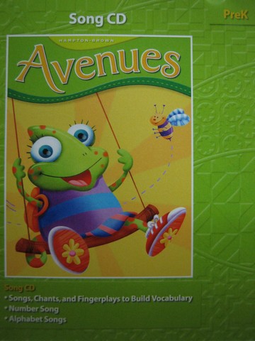 (image for) Avenues PreK Song CD (CD)