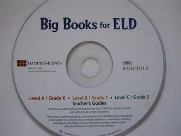 (image for) Big Book for ELD Levels A B C TG (TE)(CD)