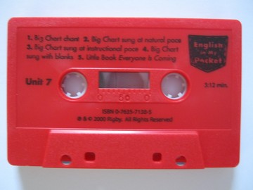 (image for) English in My Pocket Units 7 & 8 Audiocassette (Cassette)